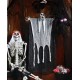 Декорация "Череп-призрак кричащий" 70*120см (пластик, ткань) РС02021-3с