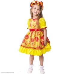 Костюм детский "Осень Хохлома" р.30, 116 см