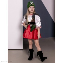 Костюм детский "Разбойница" р.34, 134 см