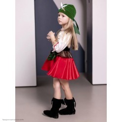 Костюм детский "Разбойница" р.34, 134 см