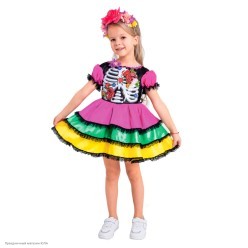 Костюм детский "Сеньорита Катрина" р.32, 128 см