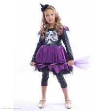 Костюм детский "Ведьмочка Виола" р.28, 110 см Костюм детский "Ведьмочка Виола" р.28, 110 см