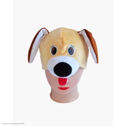 Шапочка "Пёсик" (плюш) детская