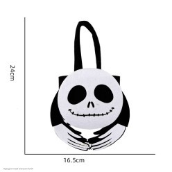 Сумочка "Скеллингтон" (фетр) 18*16см