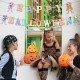 Гирлянда-буквы "Happy Halloween" на ленте 17*15см 5м гологр РС01036-4