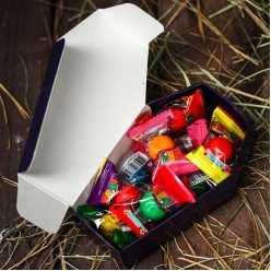 Жевательная резинка в гробике "Тыква" тутти-фрутти, 47г