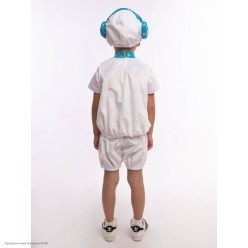 Костюм детский "Снеговик Крош" р.32, 128 см