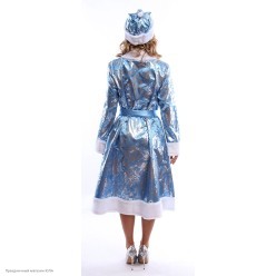 Костюм взрослый "Снегурочка Дарина" р.46, 164 см