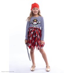 Костюм детский "Пиратка Джилл" р.26, 98 см