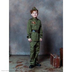 Костюм детский "Солдат ВОВ" р.26, 98 см