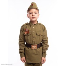 Костюм детский "Солдат ВОВ" (хлопок) р.30, 116 см