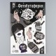 Набор фотобутафории "Мрачная стори. Уэнсдей" (14 предметов) 9802716