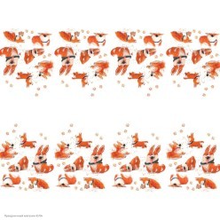 Скатерть "Корги" 110*180см, полиэтилен