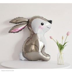 Шар фольга "Заяц" 70*67 см