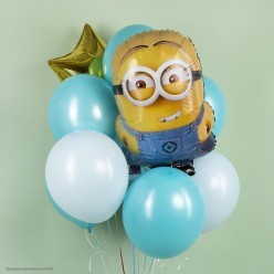 Шар фольга "Миньон Дэйв" 64*48см