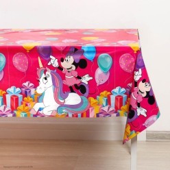 Скатерть "Минни Маус" 180*120см (полиэтилен)