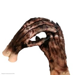 Перчатки "Руки обожжёные" гиганты, детские (латекс)