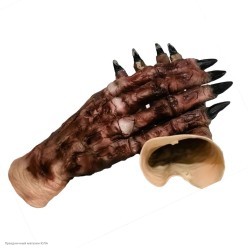 Перчатки "Руки обожжёные" гиганты, детские (латекс)