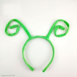 Ободок "Усики насекомого" зелёные