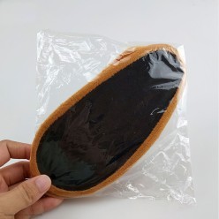 Чехлы на обувь "Животное" детск (ворс) серые 20,5см