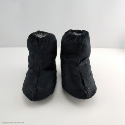 Чехлы на обувь "Животное" детск (ворс) чёрные 20,5см