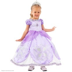 Костюм детский "Принцесса Софи" р.30, 116 см