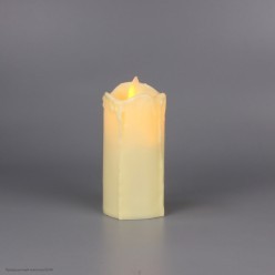 Свеча светодиодная Цилиндр (дрожит огонёк) 10,5*5см