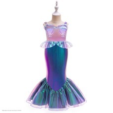 Костюм детский "Русалочка" переливашка 110-120см