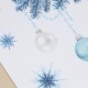 Наклейки статические 33*50 см "Новогодний венок" цветные 9692083