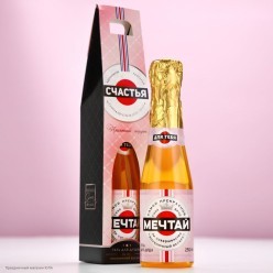 Гель для душа подароч Шампанское "Счастья!" 250мл