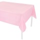 Скатерть светло-розовая 137*274 см, полиэтилен 6012151