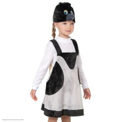 Костюм детский "Ворона" (плюш) 98-116 см
