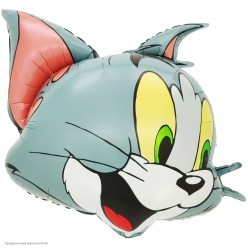 Шар фольга "Кот Том" 74 см