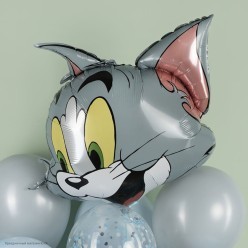Шар фольга "Кот Том" 74 см