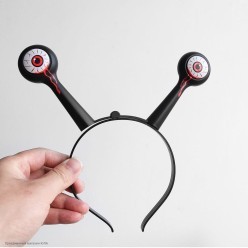 Ободок "Глаза монстра кровавые" (пластик)