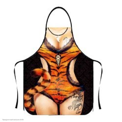 Фартук женский "Тигрица" 55*73см