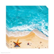 Салфетки "Море, пляж" 33*33 см, 10 шт