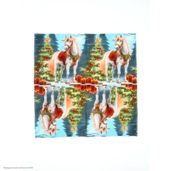 Салфетки СГ "Лошадь у ёлки" 33*33см, 20 шт