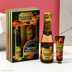 Набор подарочный "Аромат праздника" гель, крем