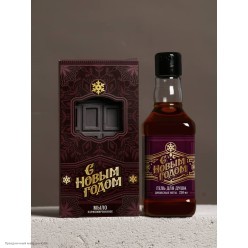 Набор подарочный "С Новым Годом" гель, мыло-шоколад