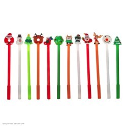 Ручка "Новогоднее Ассорти" наконечник ПВХ 17см