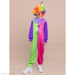 Костюм детский "Клоун" р.34, 134 см