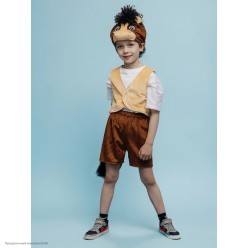 Костюм детский "Конь Макс" белый р.28, 110 см