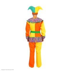Костюм взрослый "Скоморох Макар" р.50