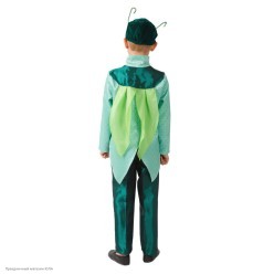 Костюм детский "Сверчок" (зелёный) р.32, 128см