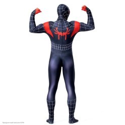 Костюм взрослый "Человек-паук" чёрный р.42-46, 160-170 см Костюм взрослый "Человек-паук" чёрный р.42-46, 160-170 см