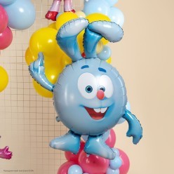 Шар фольга "Смешарики, Крош" 112*98 см