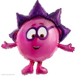 Шар фольга "Смешарики, Ёжик" 96*92 см