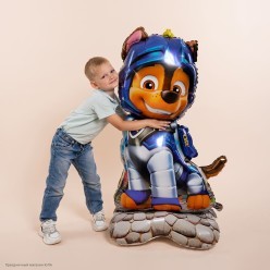 Фигура фольга 3Д "Щенок Чейз" 160 см