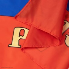 Флаг России 60*90см с гербом, шёлк, без древка